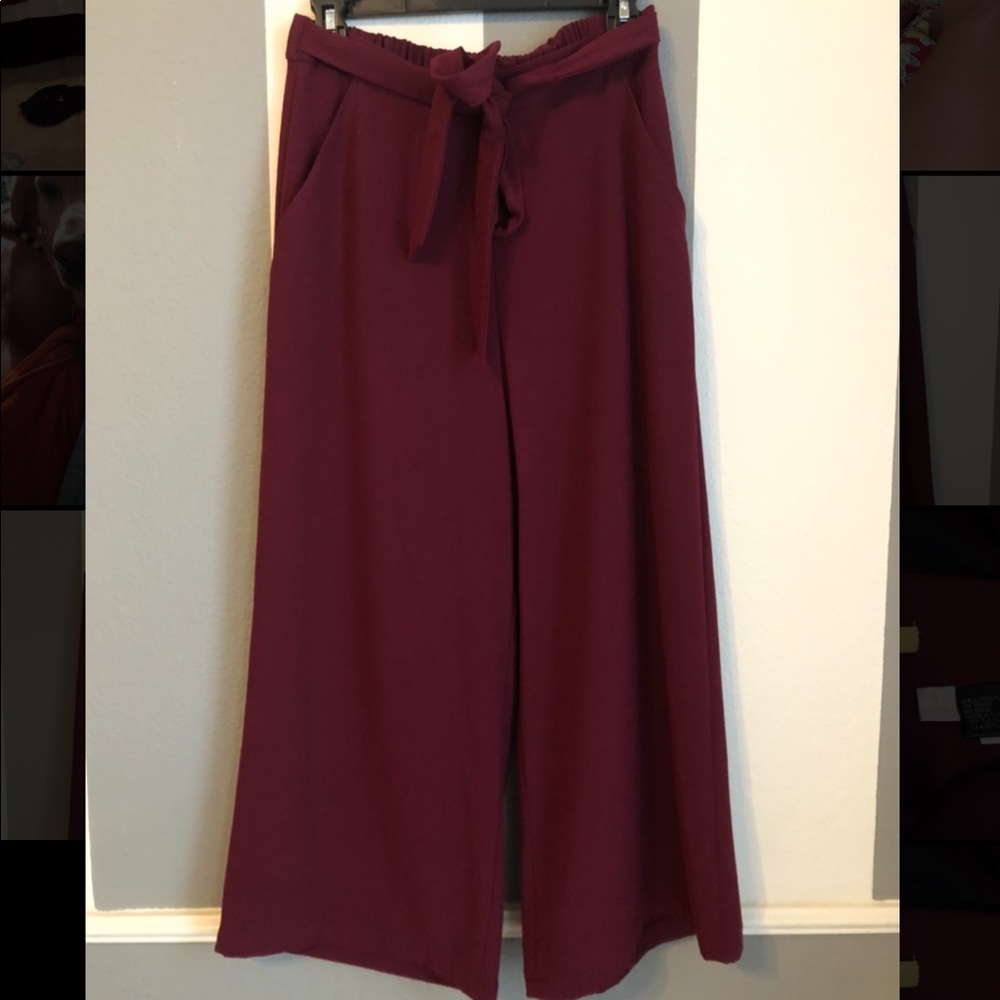 Gianni Bini Maroon Dress Pants